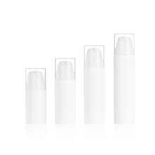 White Liquid Airless Bottle for Cosmetic Packaging