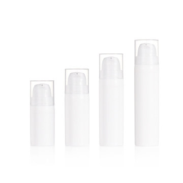 White Liquid Airless Bottle for Cosmetic Packaging