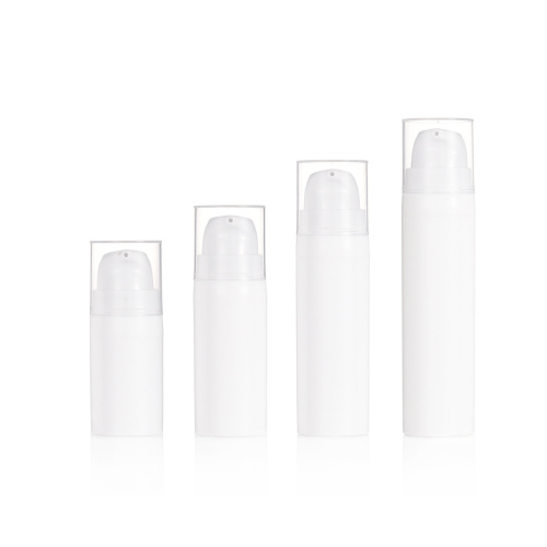 White Liquid Airless Bottle for Cosmetic Packaging