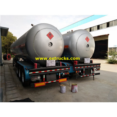 58.5cbm 30MT LPG Transporte Tanque Remolques