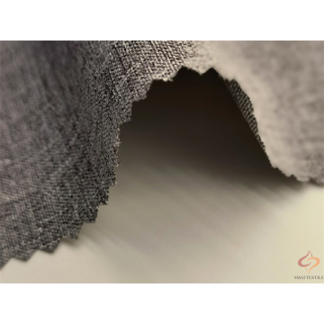 Poly and Spandex Imitation Wool tissu tissu