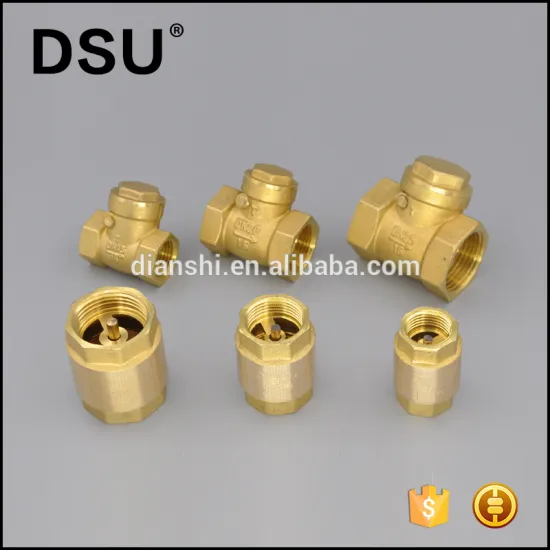 plastic or brass valve core Brass check valve brass swing check valve