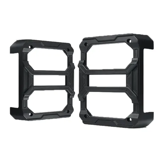 N2 Heavy Duty Series  Aluminium Tail Light Cover Guards Protector For Jeep Wrangler JK 2007-2017