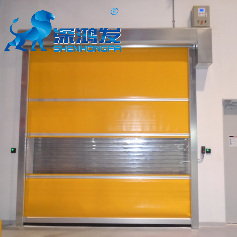 Portes de roulement à grande vitesse PVC de protection machine