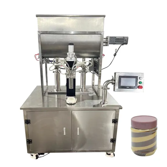 Factory-Price Glass Jar Chocolate Swirl Peanut Butter Duo Spread Filling Machine and Filler: High-Quality Production Solutions