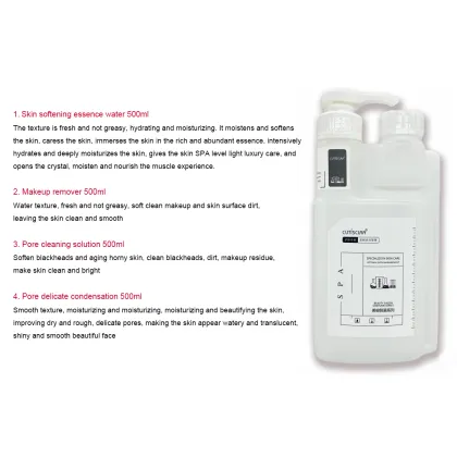 Private Label 500ml Oil Control Moisturizing Repairing Whitening Facial Toner for Beauty Salon