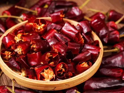 Spicy and delicious Dried chili-Bullet chili pepper