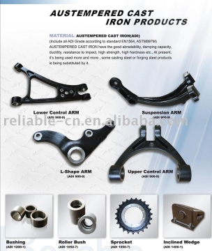 Austempered cast iron products