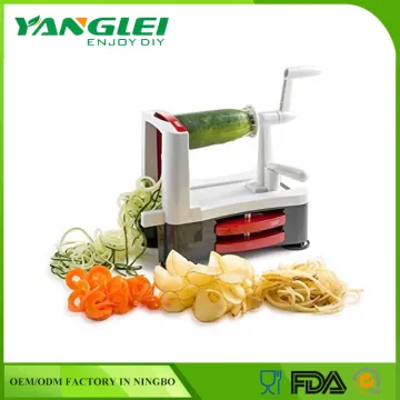 2017 Best Selling High Quality Convenient Spiral-ultra 4-blade Spiralizer,Spiral Vegetable Slicer