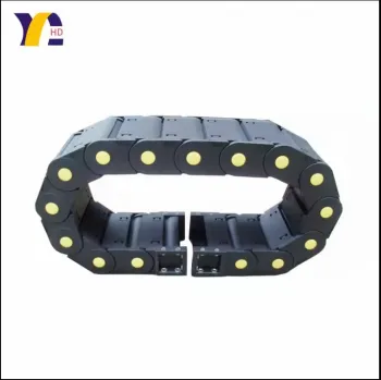 Nylon Cable Protecting Roller Drag Chain for Machine Tool Weight Bearing