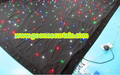 RGB Star Curtain for Live Show, Performance