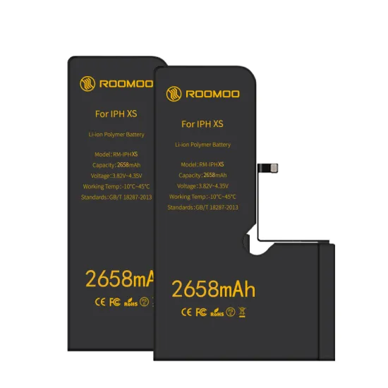 original li-polymer rechargeable battery 3.81V 2658mAh 0 cycle deep cycling battery for iphone XS replacement