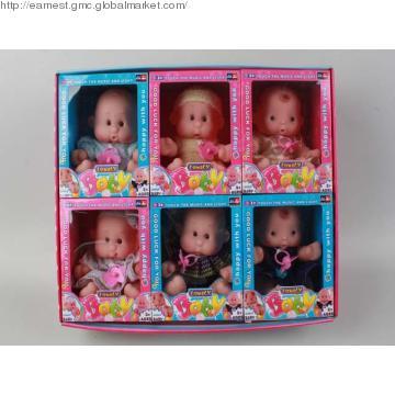 Baby Doll with IC and Light(Six Styles Asst\'\')