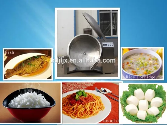 Large capacity Industrial steam rice cooking cauldron