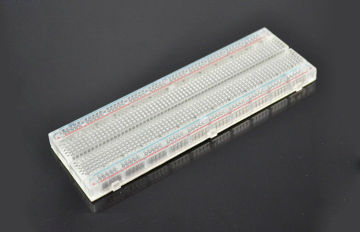 Transparent Abs Arduino Breadboard 165x55mm With 1 Terminal 630 Hole