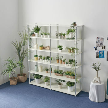 Prateleira de armazenamento industrial de 6 camadas moderna