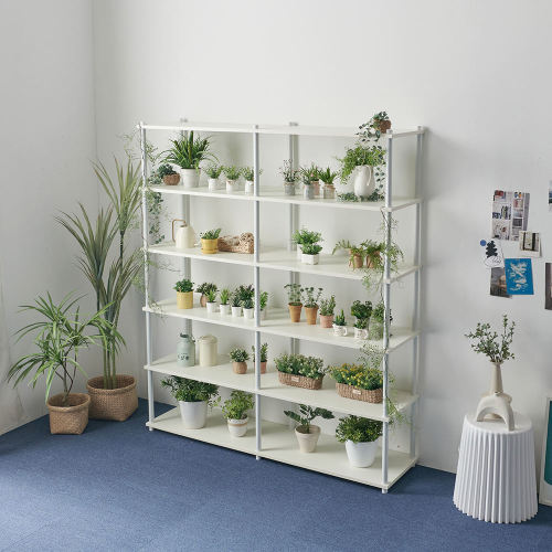 Estante de almacenamiento industrial moderno de 6 niveles