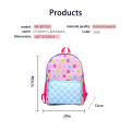 Vlastní školní batohy Kreslené Kids Kids School Bags for Girls Boys Backpack Smiley Face Print School tašky Vodotěsný batoh Kids