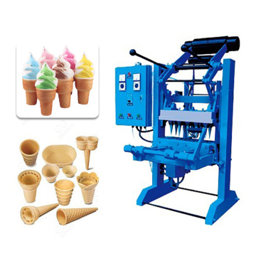 Máquina de fabricación de galletas de oblea de cono de helado