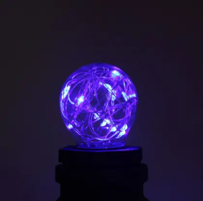 NEW PRODUCT RGB With Flash Decorative Led Cooper Wire Bulb Light