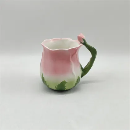 Fresh Floral Simple Ceramic Daily Mug