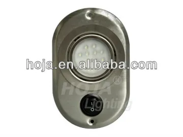 3 inch x 4.8 inch LED Surface Mount Oblong Cabin Light marine cabin lights