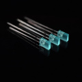 Ultra Bright 2 * 5 * 7mm Rectangular Diffuse Blue LED 0.2W