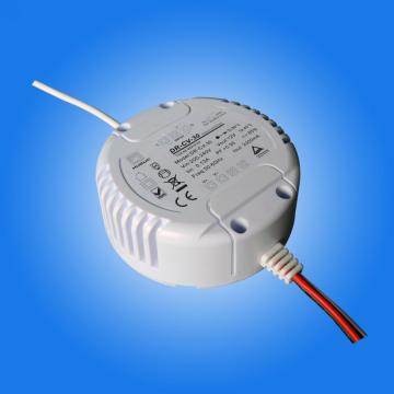 30w controlador LED regulable circular para downlights led