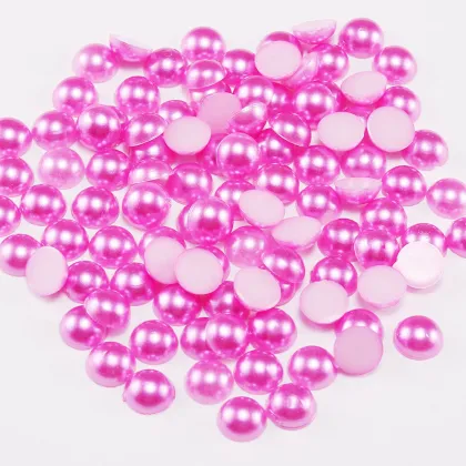 Mixed fake pearl plastic beads jewellery