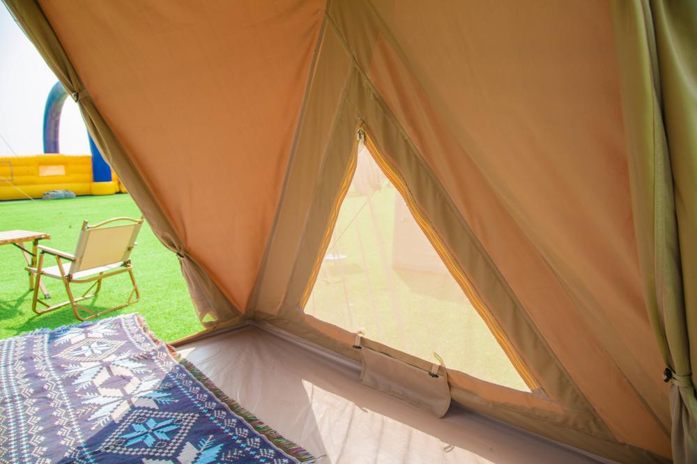 Tenda inflável de acampamento ao ar livre