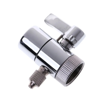 Water Filter Faucet Diverter Valve RO System Tubing Connector 1/4\" 2.5/8\" 3/8\