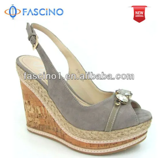 2014 best selling wedge sandals shoes
