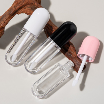 Cosmetic Lip Gloss Containers: Customized Plastic 4ml Empty Lip Gloss Tubes