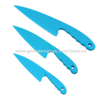 Plastic Cake/Cheese Cutting Knives, OEM Orders Welcomed