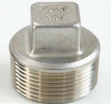 Bsp NPT Threaded Screwed Square Plug