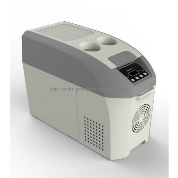 HEAT PIPE THERMOELECTRIC TRAVEL COOLER WITH 12V POWER SUPPLY