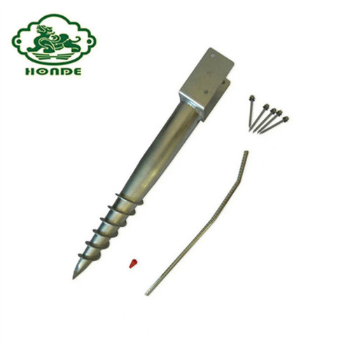 CE dan ISO Screw Galvanized Ground Screw