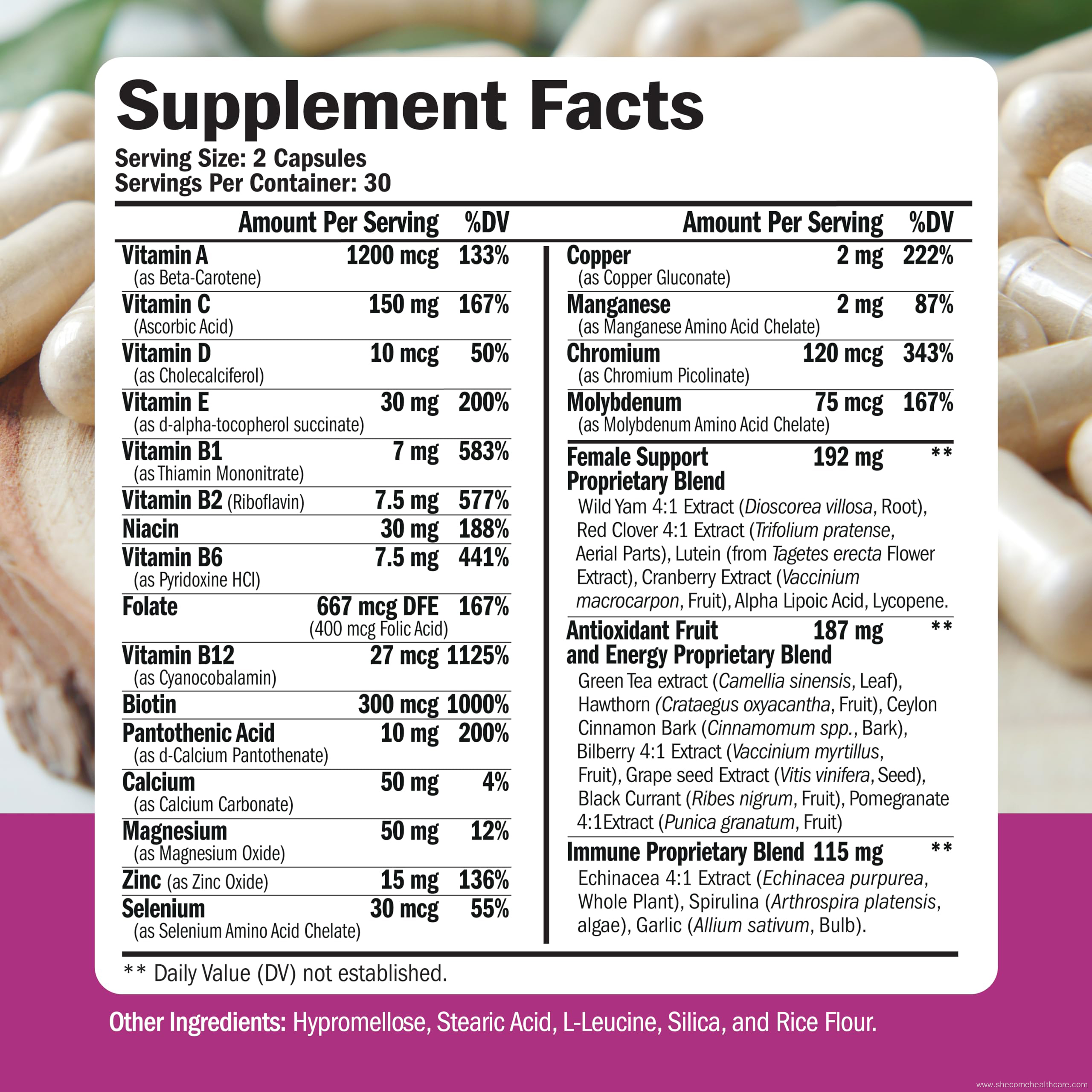 vitamin Strong Joints and Bones Multivitamin Capsules