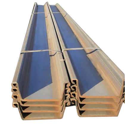 Large Quantity U-shaped Larsen Steel Sheet Piles