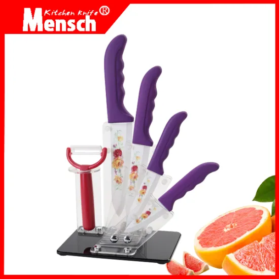 ceramic kitchen knife set
