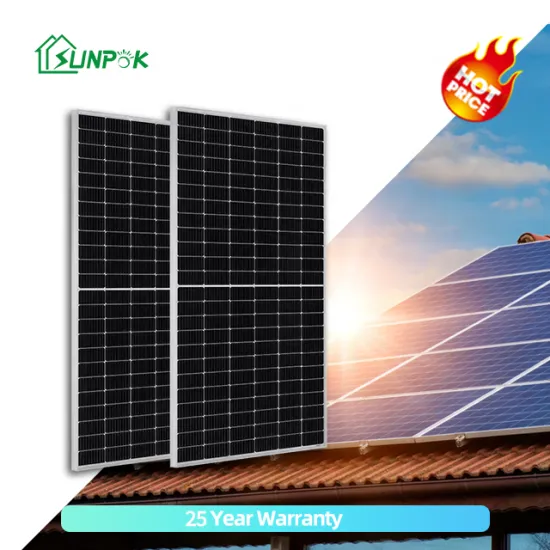Sunpok 590W Monocrystalline Solar Panel: Supports Up to 600W with 550W Maximum Power Output