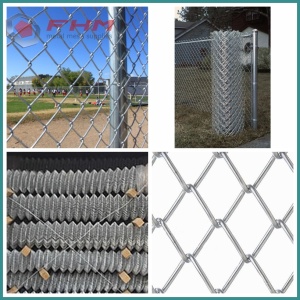 Heavy Galvanized Chain Link Fencing 12 Gauge