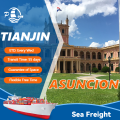 Flete marino de Tianjin a Asunción