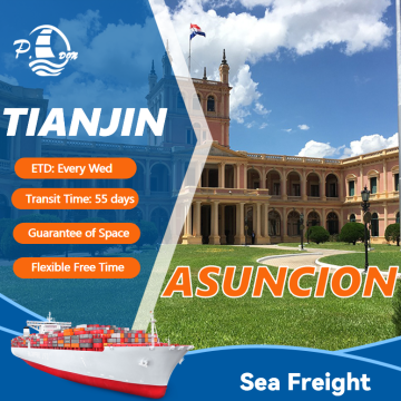 Pengangkutan Laut dari Tianjin ke Asuncion