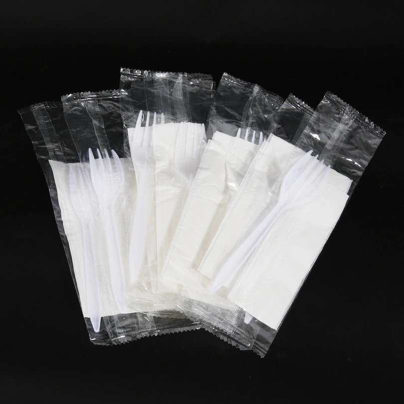 Disposable Clear Plastic Cutlery Sets