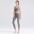 Yoga sets clothing  solid color