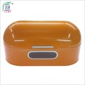 Small Bullet Shape Bread Box with Viewing Window