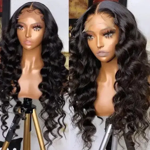 13x4 13x6 Natural Swiss Lace Front Wigs Loose Wave Transparent Hd Full Lace wigs Brazilian Human Hair lace Frontal Wigs