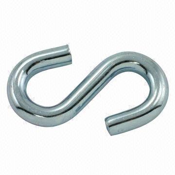 S Hook ทำจากเหล็ก สแตนเลส และทองเหลือง