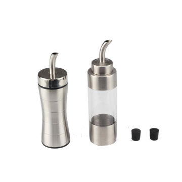 Wholesale Stainless Steel and Glass Oil Kettle Set